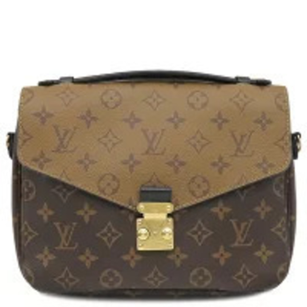 Louis Vuitton bag Pochette Metis Monogram canvas Reverse brown shoulder strap